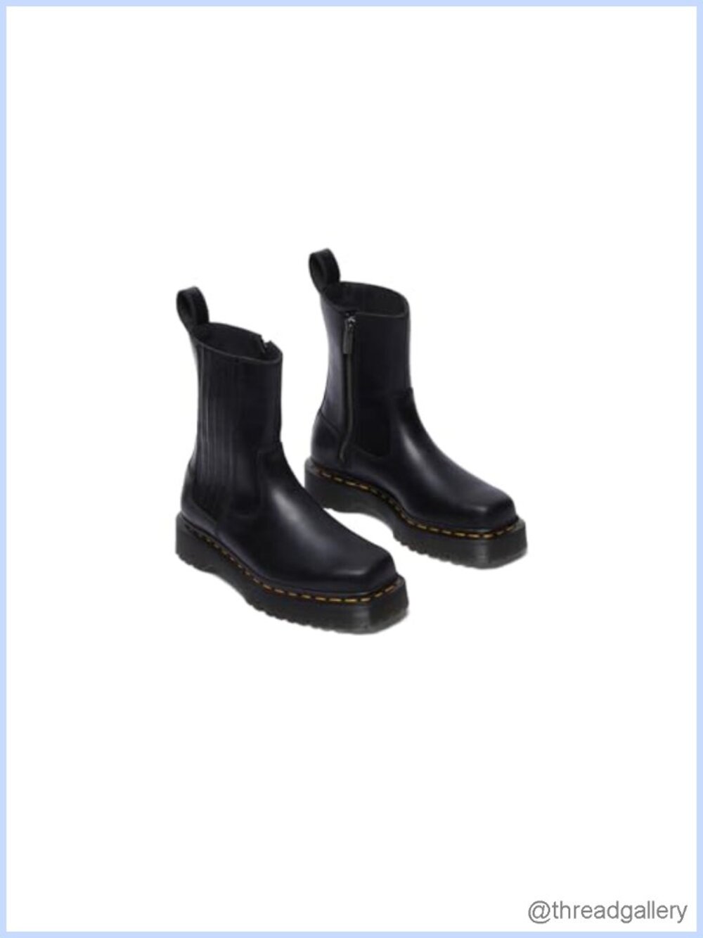 Dr Martens Amaayah Lo Orleans Leather Pull-On Ankle Boots Bex Sole